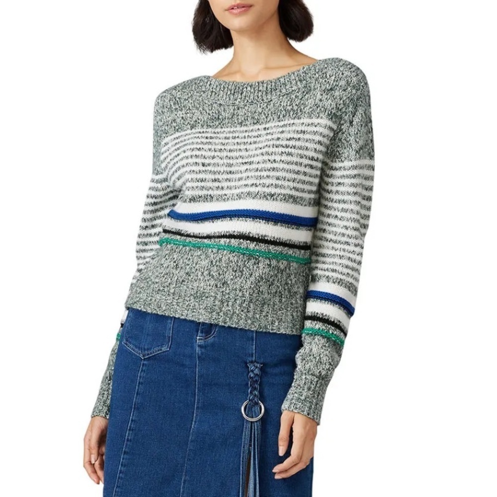 See by Chloé wool striped knit sweater